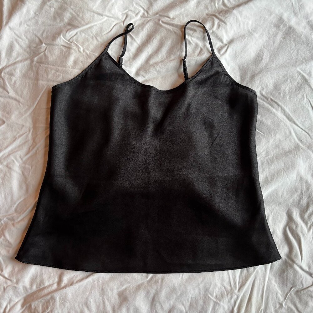 Silky Black Jones NY Tank